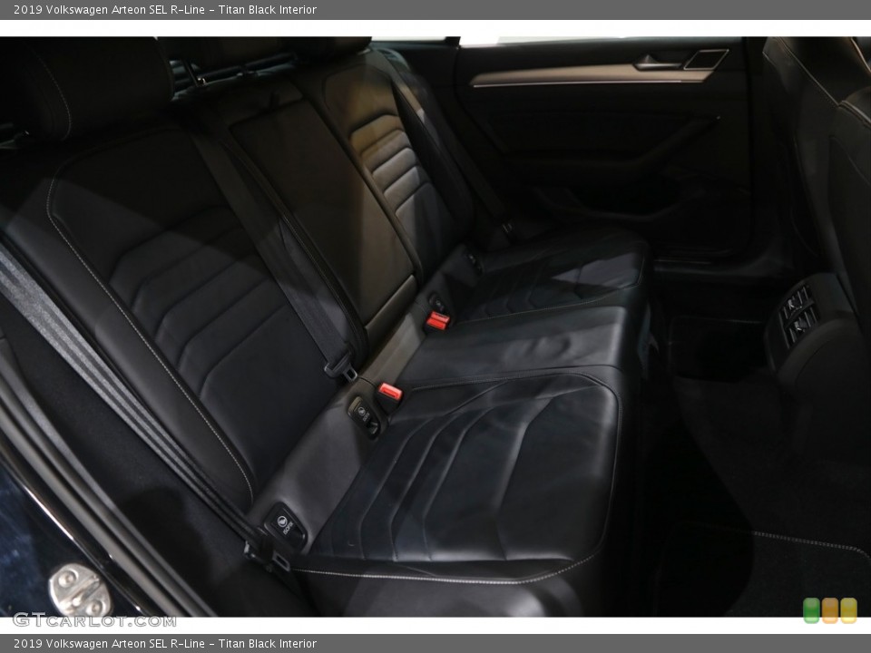 Titan Black Interior Rear Seat for the 2019 Volkswagen Arteon SEL R-Line #145222563