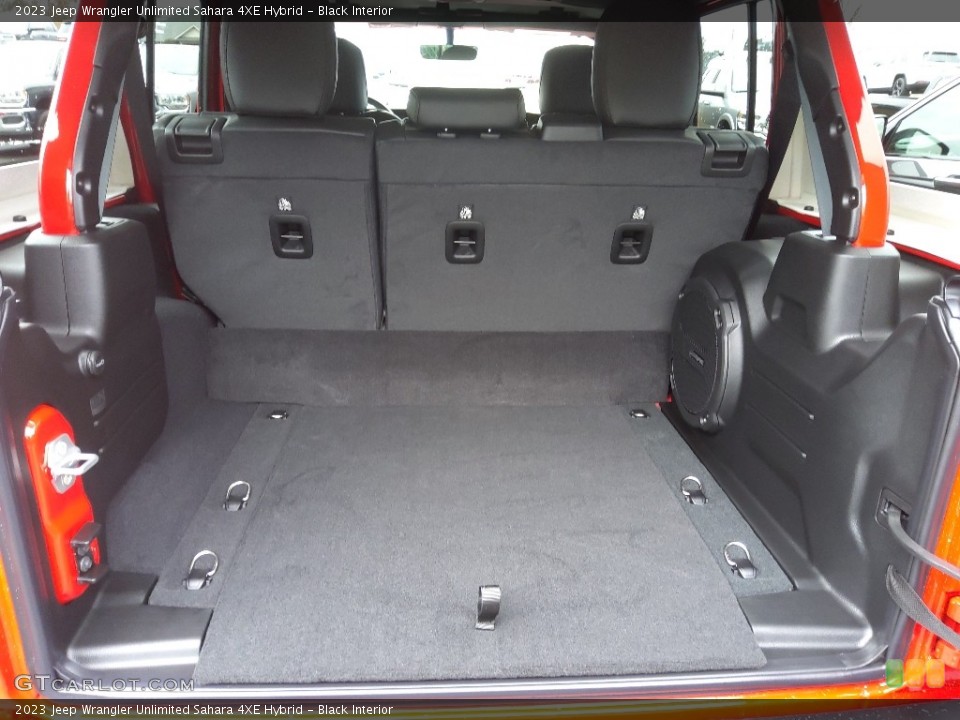 Black Interior Trunk for the 2023 Jeep Wrangler Unlimited Sahara 4XE Hybrid #145222794