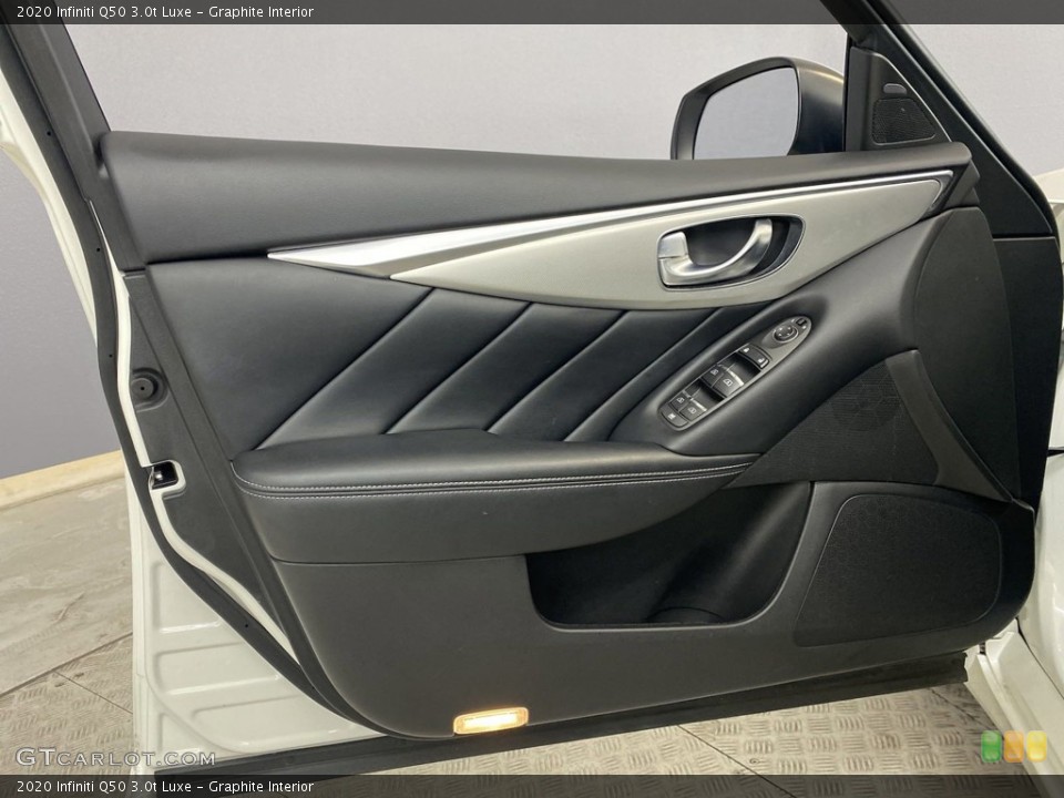 Graphite Interior Door Panel for the 2020 Infiniti Q50 3.0t Luxe #145223232