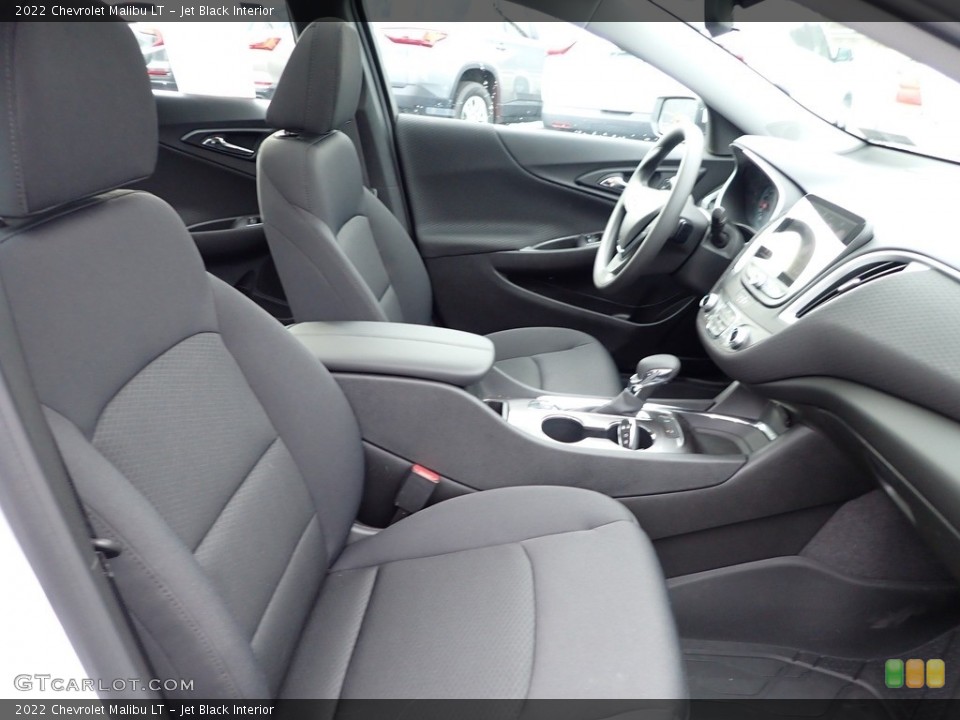Jet Black Interior Front Seat for the 2022 Chevrolet Malibu LT #145223241
