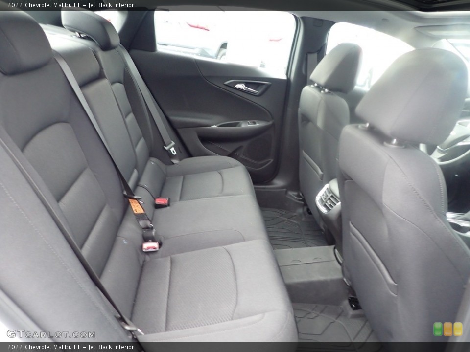 Jet Black Interior Rear Seat for the 2022 Chevrolet Malibu LT #145223259