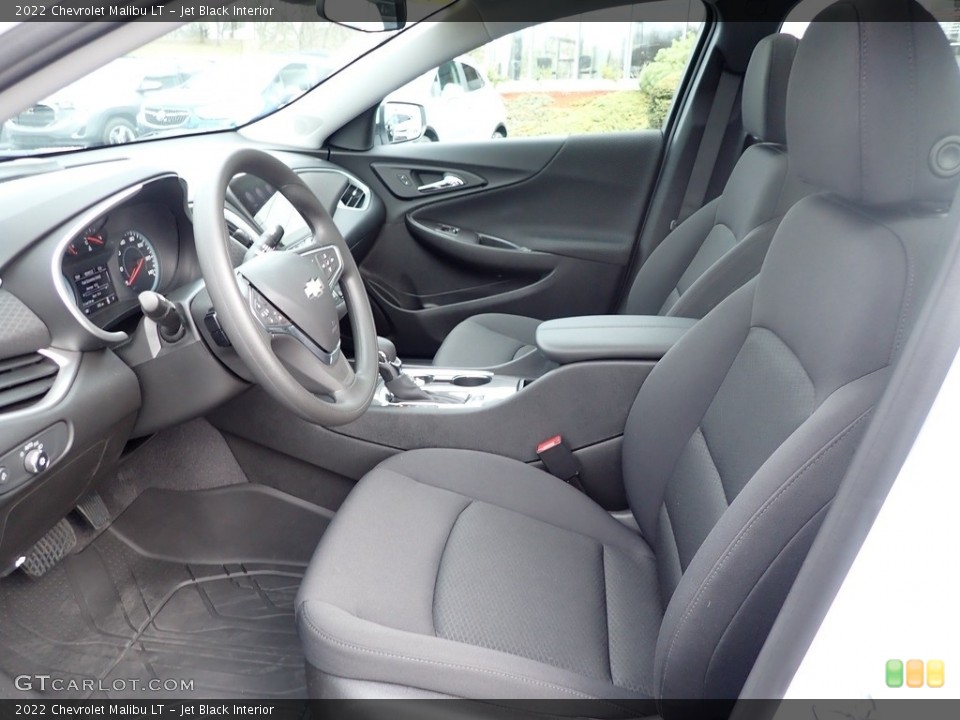 Jet Black Interior Photo for the 2022 Chevrolet Malibu LT #145223346