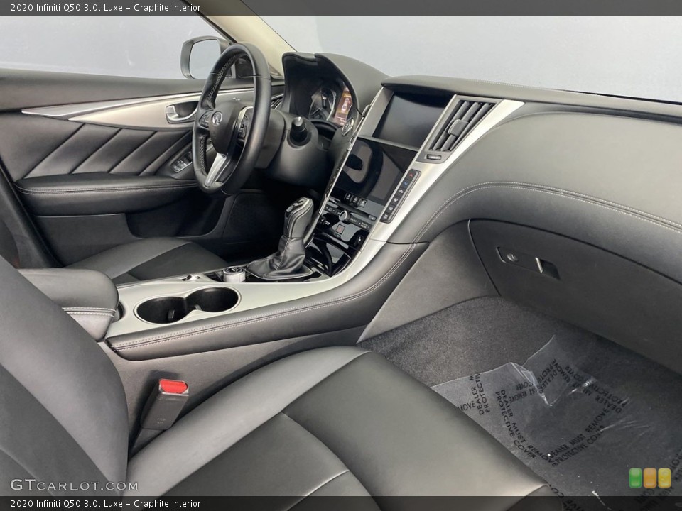 Graphite Interior Dashboard for the 2020 Infiniti Q50 3.0t Luxe #145223670