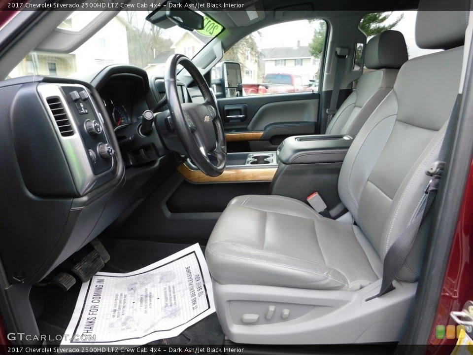 Dark Ash/Jet Black Interior Photo for the 2017 Chevrolet Silverado 2500HD LTZ Crew Cab 4x4 #145223736