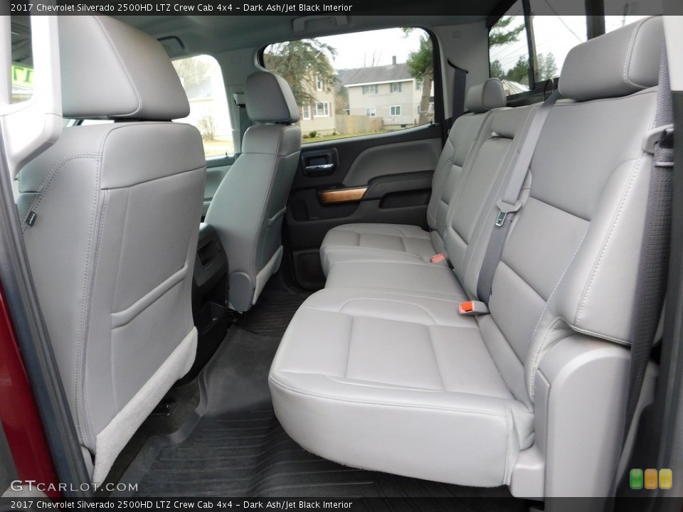 Dark Ash/Jet Black Interior Rear Seat for the 2017 Chevrolet Silverado 2500HD LTZ Crew Cab 4x4 #145224057