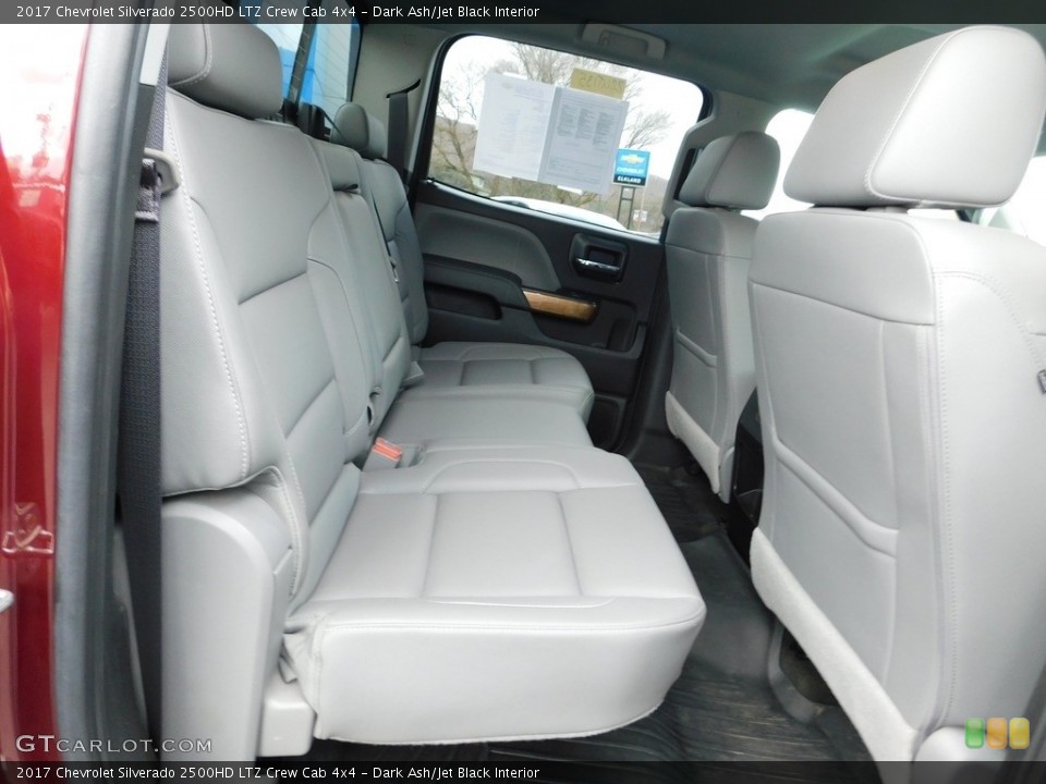 Dark Ash/Jet Black Interior Rear Seat for the 2017 Chevrolet Silverado 2500HD LTZ Crew Cab 4x4 #145224099