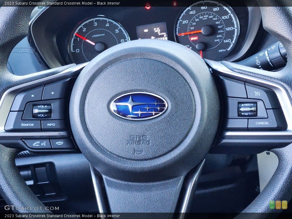 Black Interior Steering Wheel for the 2023 Subaru Crosstrek  #145226462