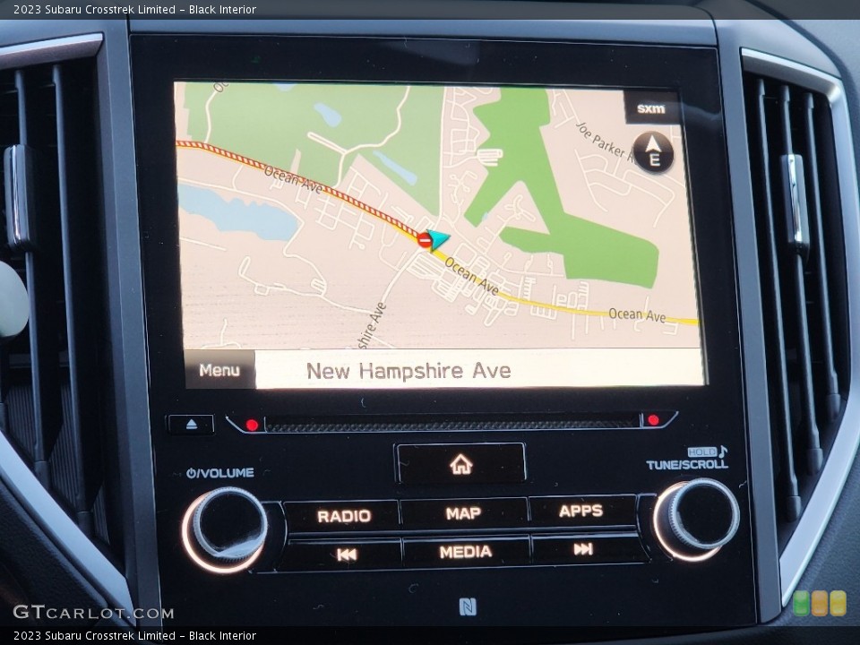 Black Interior Navigation for the 2023 Subaru Crosstrek Limited #145226886