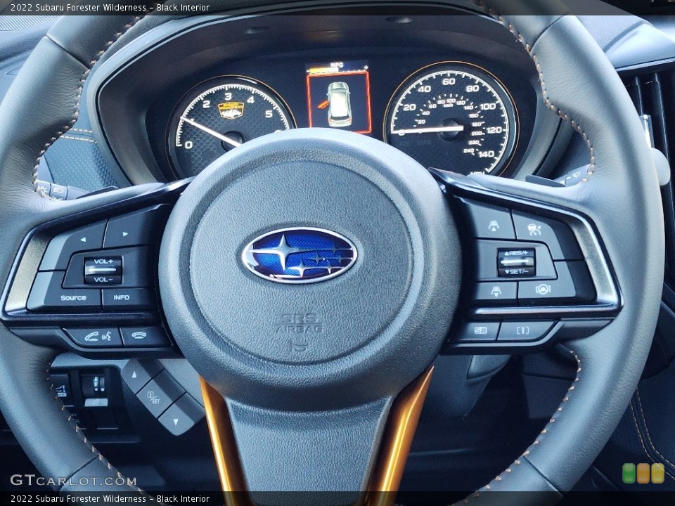 Black Interior Steering Wheel for the 2022 Subaru Forester Wilderness #145227597