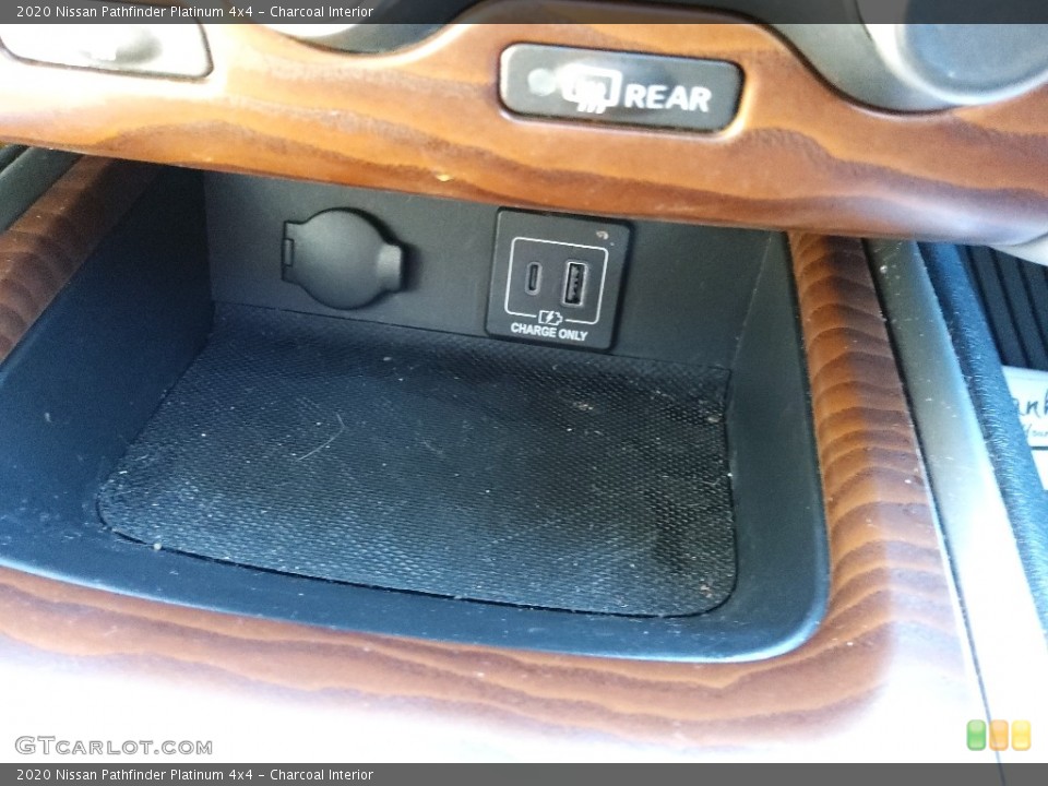 Charcoal Interior Controls for the 2020 Nissan Pathfinder Platinum 4x4 #145227765