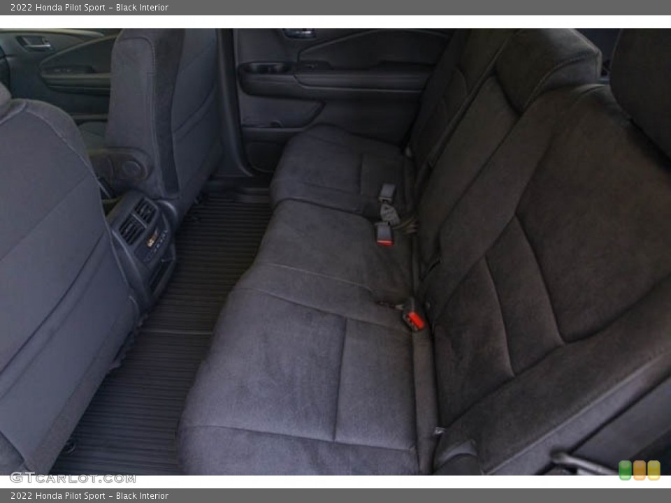 Black Interior Rear Seat for the 2022 Honda Pilot Sport #145230159