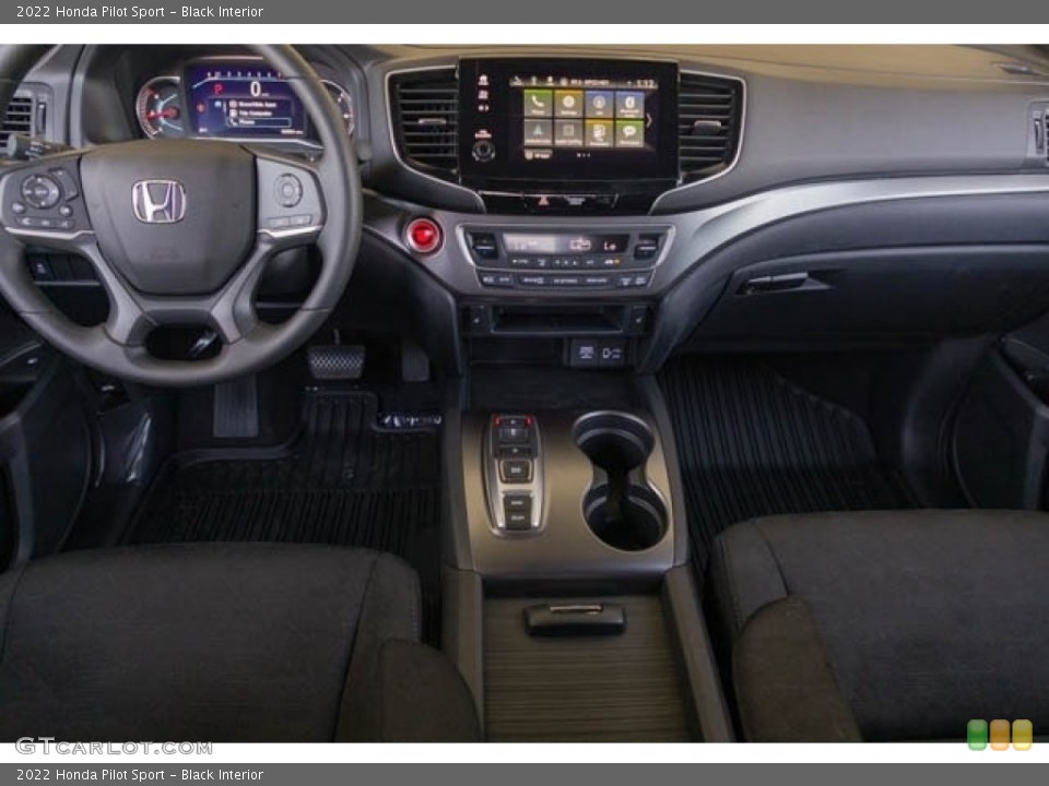 Black Interior Photo for the 2022 Honda Pilot Sport #145230177