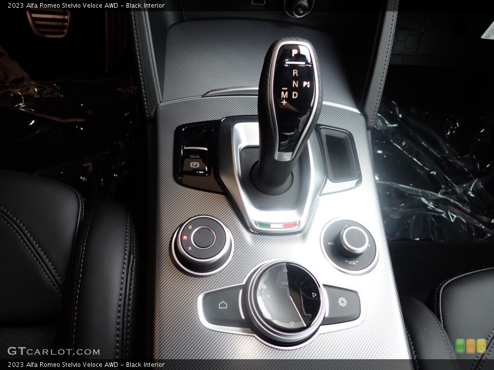 Black Interior Transmission for the 2023 Alfa Romeo Stelvio Veloce AWD #145231322