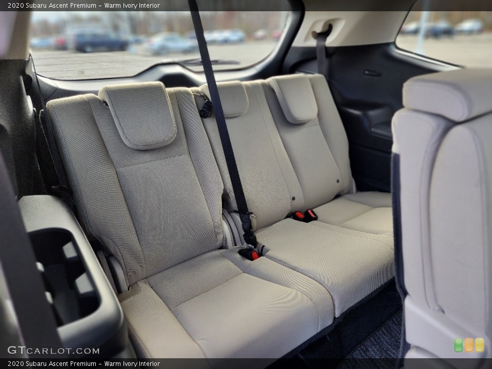 Warm Ivory Interior Rear Seat for the 2020 Subaru Ascent Premium #145232876