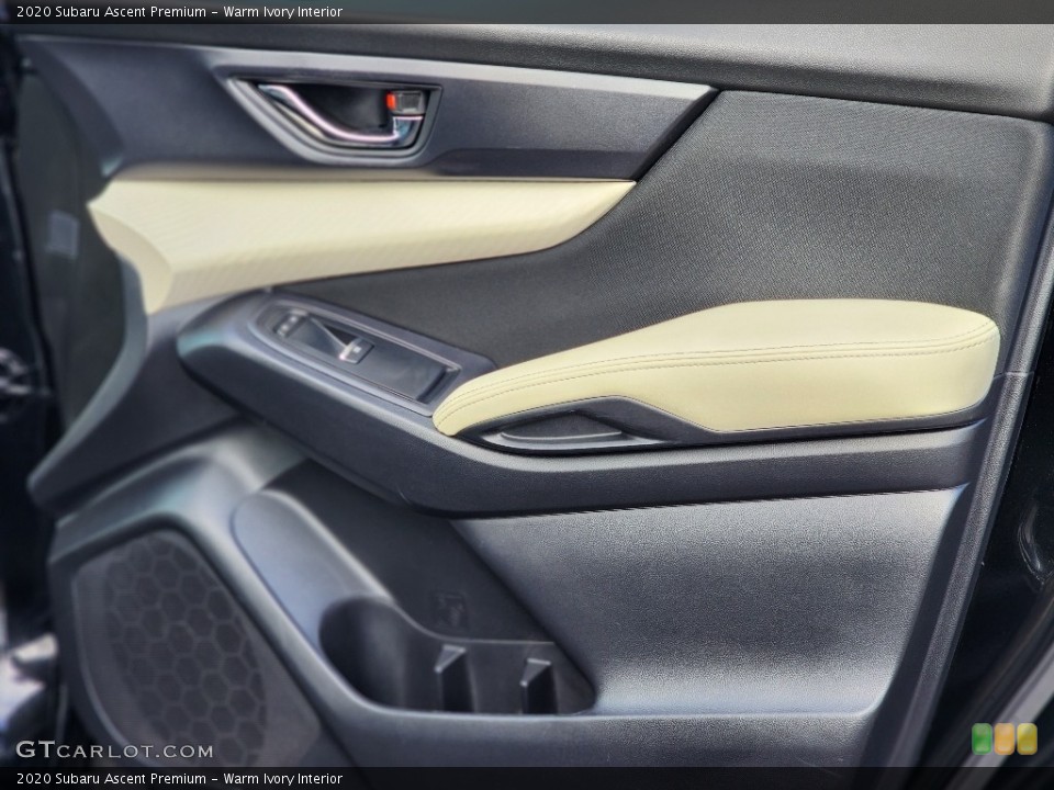 Warm Ivory Interior Door Panel for the 2020 Subaru Ascent Premium #145233230