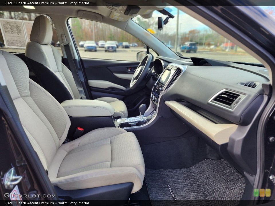 Warm Ivory Interior Front Seat for the 2020 Subaru Ascent Premium #145233269