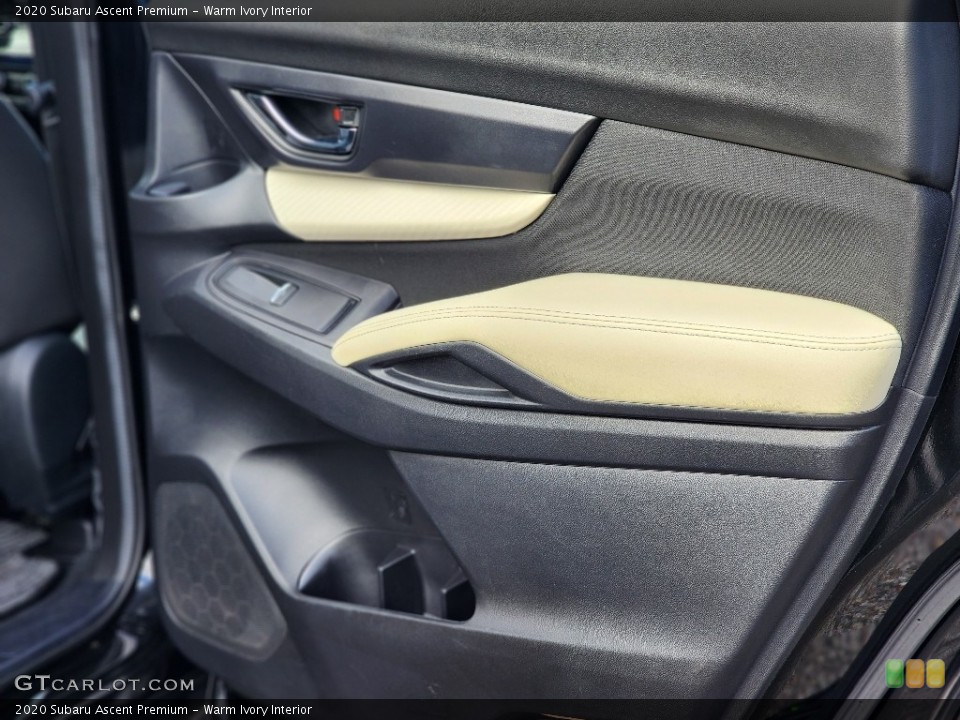 Warm Ivory Interior Door Panel for the 2020 Subaru Ascent Premium #145233314