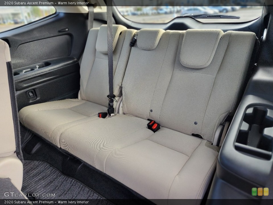 Warm Ivory Interior Rear Seat for the 2020 Subaru Ascent Premium #145233428