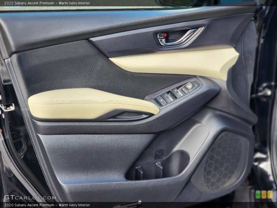Warm Ivory Interior Door Panel for the 2020 Subaru Ascent Premium #145233485