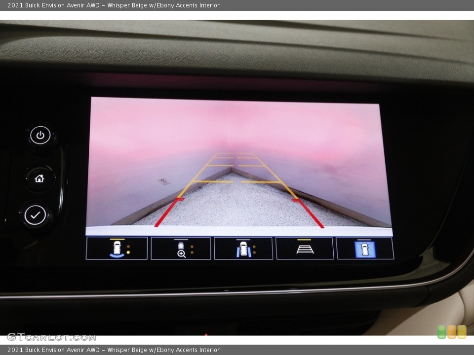Whisper Beige w/Ebony Accents Interior Controls for the 2021 Buick Envision Avenir AWD #145233659