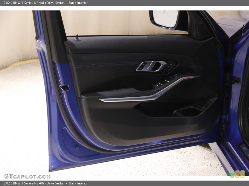 Black Interior Door Panel for the 2021 BMW 3 Series M340i xDrive Sedan #145234124