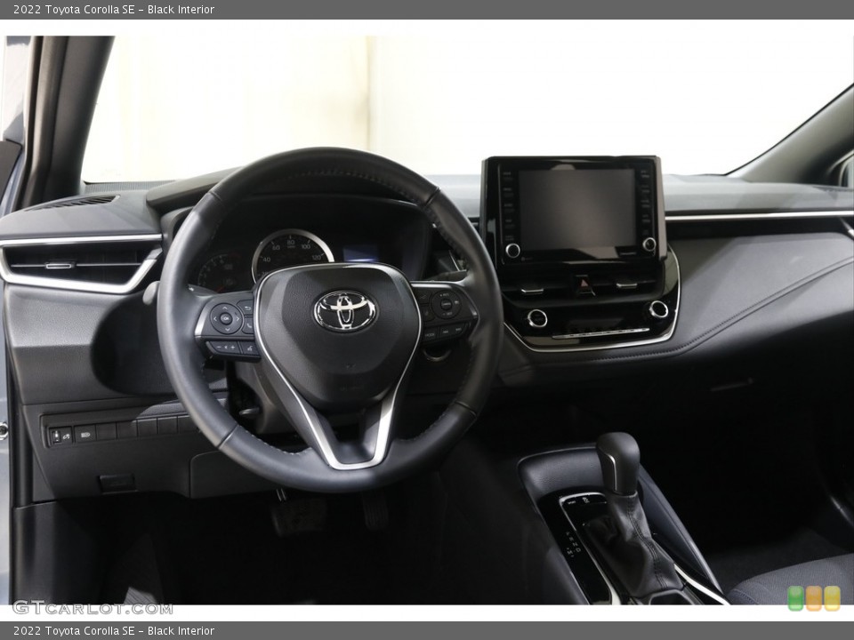 Black Interior Dashboard for the 2022 Toyota Corolla SE #145234820
