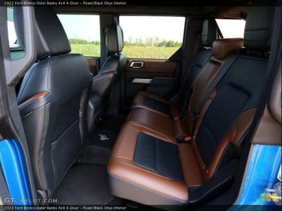 Roast/Black Onyx Interior Rear Seat for the 2022 Ford Bronco Outer Banks 4x4 4-Door #145234883