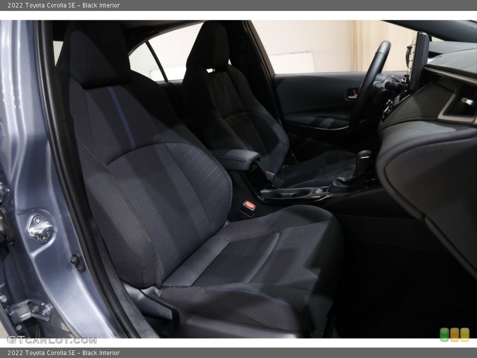 Black Interior Front Seat for the 2022 Toyota Corolla SE #145234928