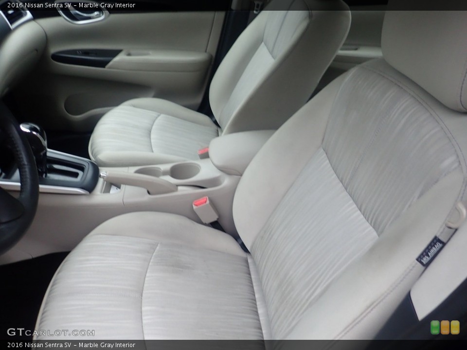 Marble Gray Interior Front Seat for the 2016 Nissan Sentra SV #145234958