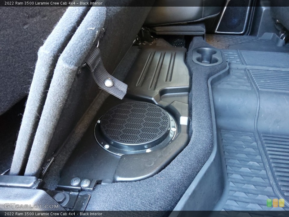 Black Interior Audio System for the 2022 Ram 3500 Laramie Crew Cab 4x4 #145236565