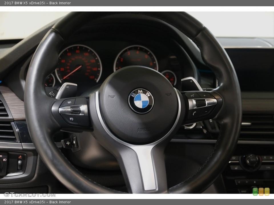 Black Interior Steering Wheel for the 2017 BMW X5 xDrive35i #145236634