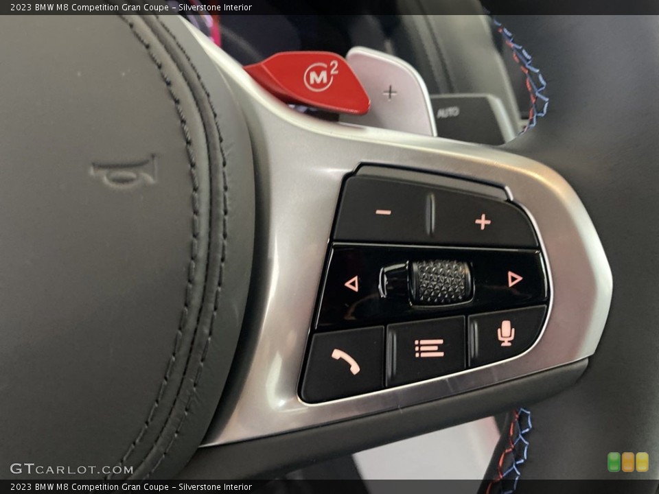 Silverstone Interior Steering Wheel for the 2023 BMW M8 Competition Gran Coupe #145238606