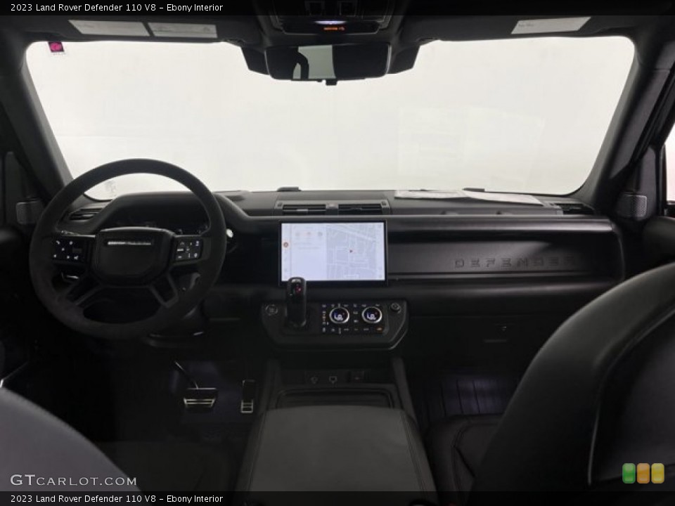 Ebony Interior Dashboard for the 2023 Land Rover Defender 110 V8 #145238927