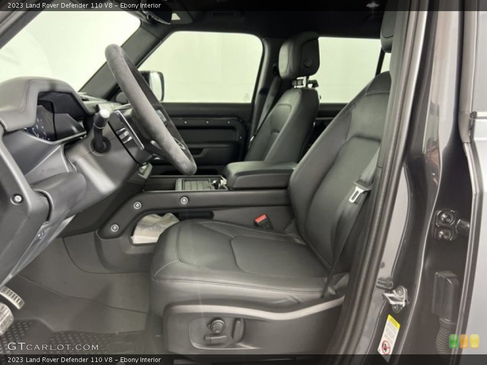 Ebony Interior Front Seat for the 2023 Land Rover Defender 110 V8 #145239101