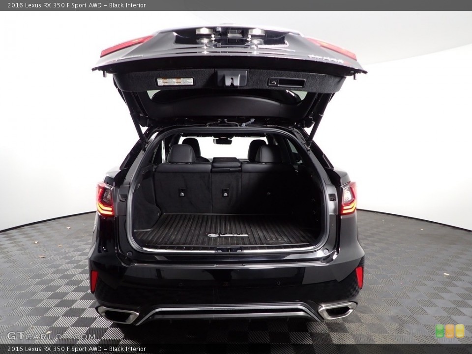 Black Interior Trunk for the 2016 Lexus RX 350 F Sport AWD #145243314