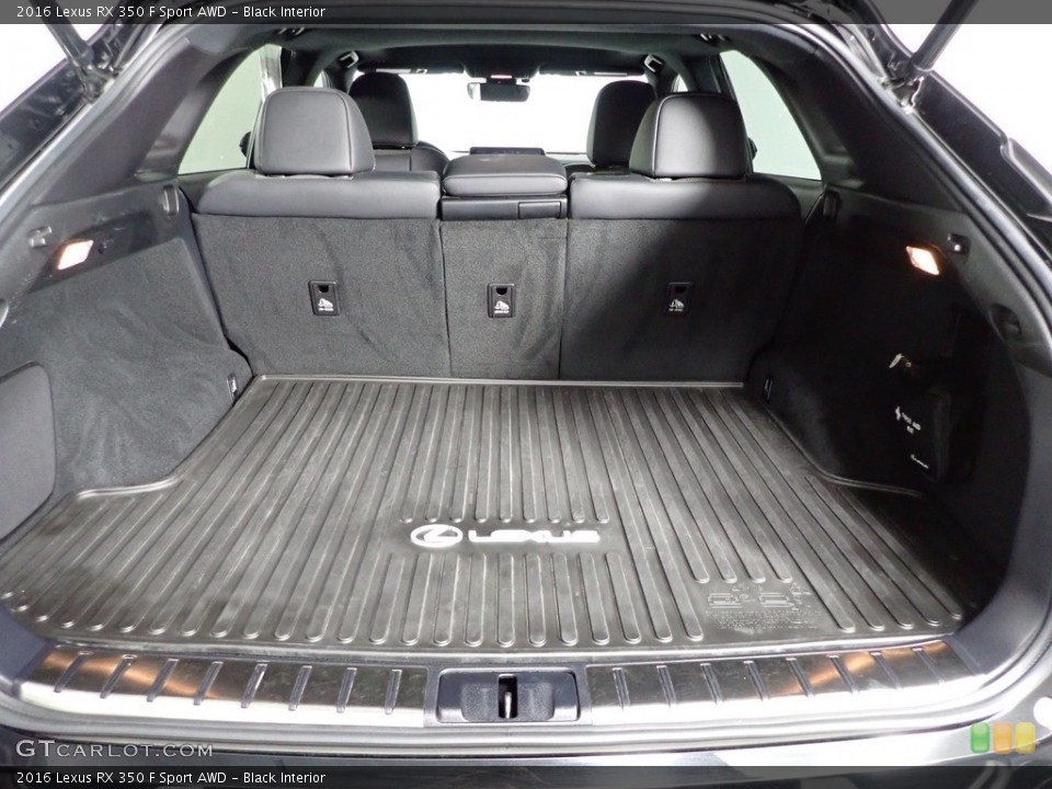 Black Interior Trunk for the 2016 Lexus RX 350 F Sport AWD #145243337