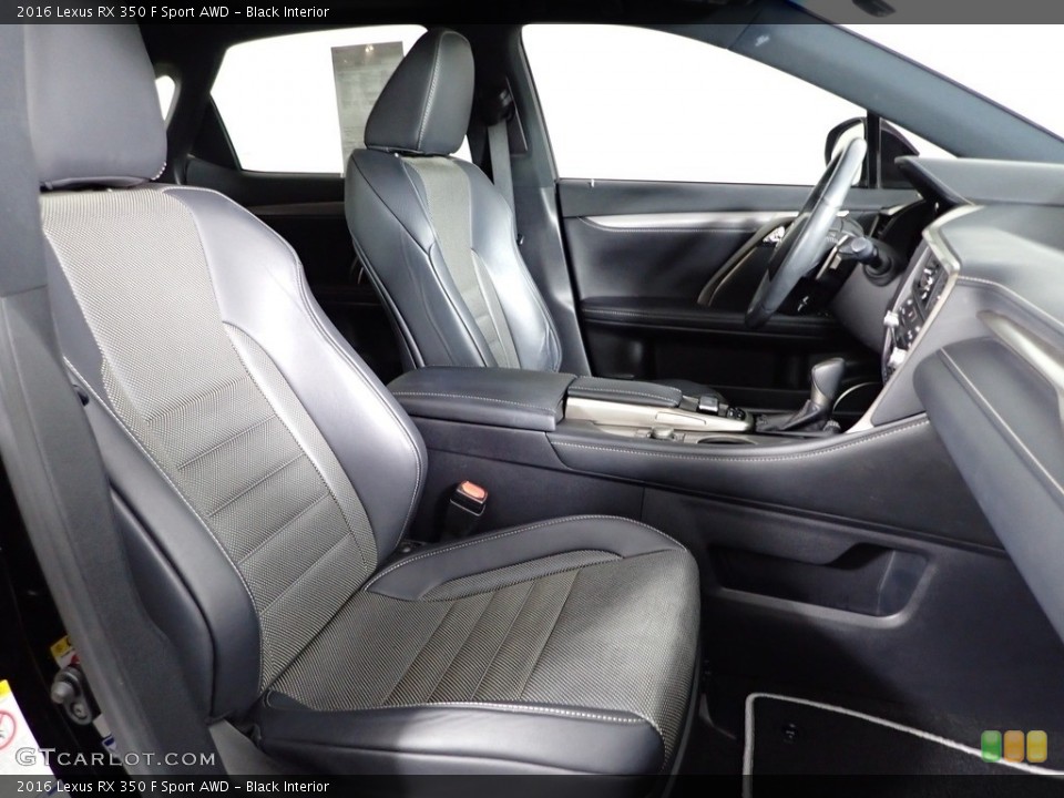 Black 2016 Lexus RX Interiors