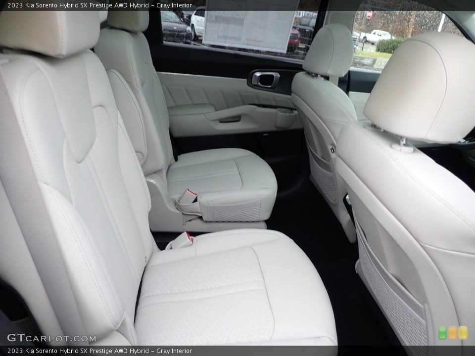 Gray Interior Rear Seat for the 2023 Kia Sorento Hybrid SX Prestige AWD Hybrid #145244457