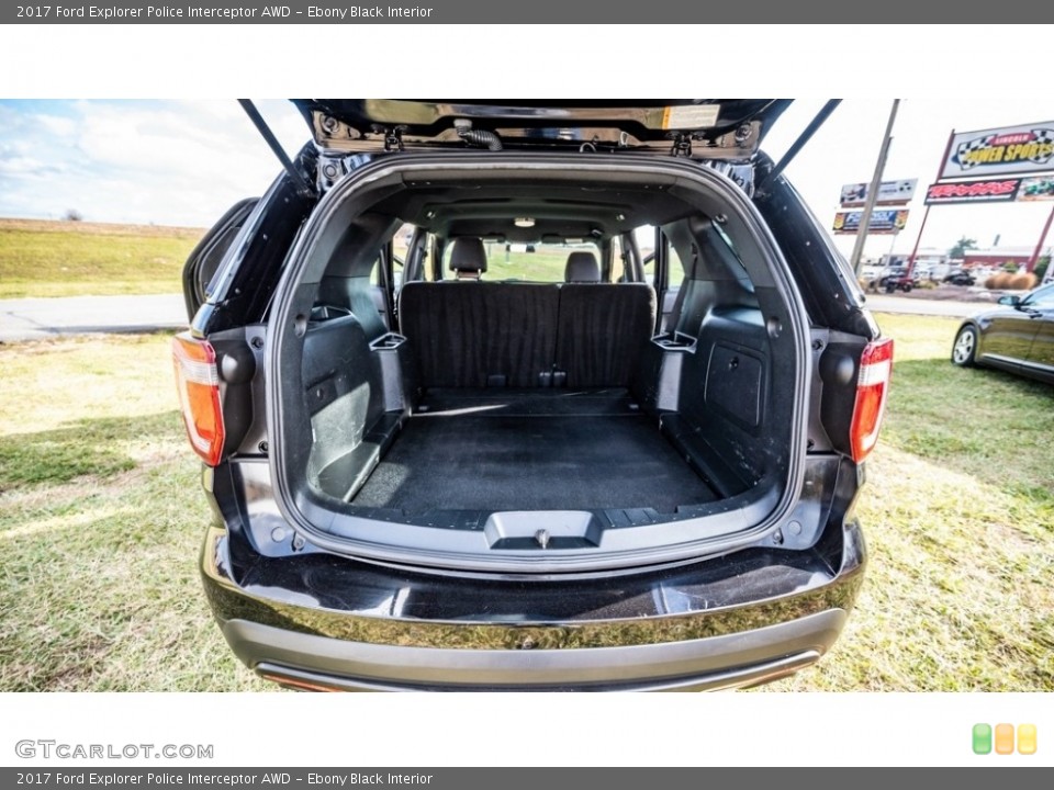 Ebony Black Interior Trunk for the 2017 Ford Explorer Police Interceptor AWD #145244463
