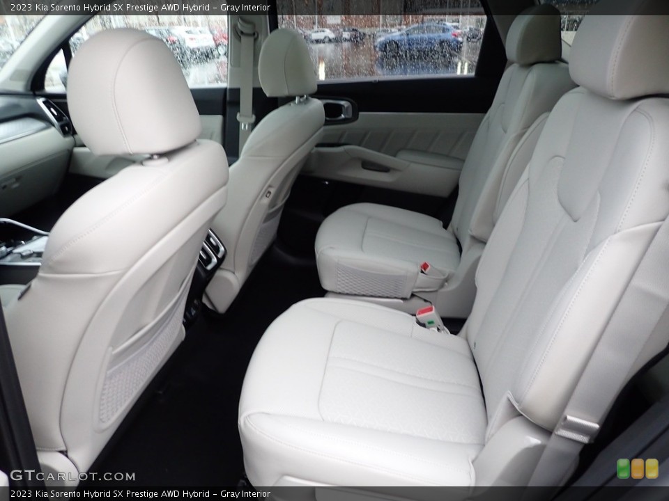 Gray Interior Rear Seat for the 2023 Kia Sorento Hybrid SX Prestige AWD Hybrid #145244499