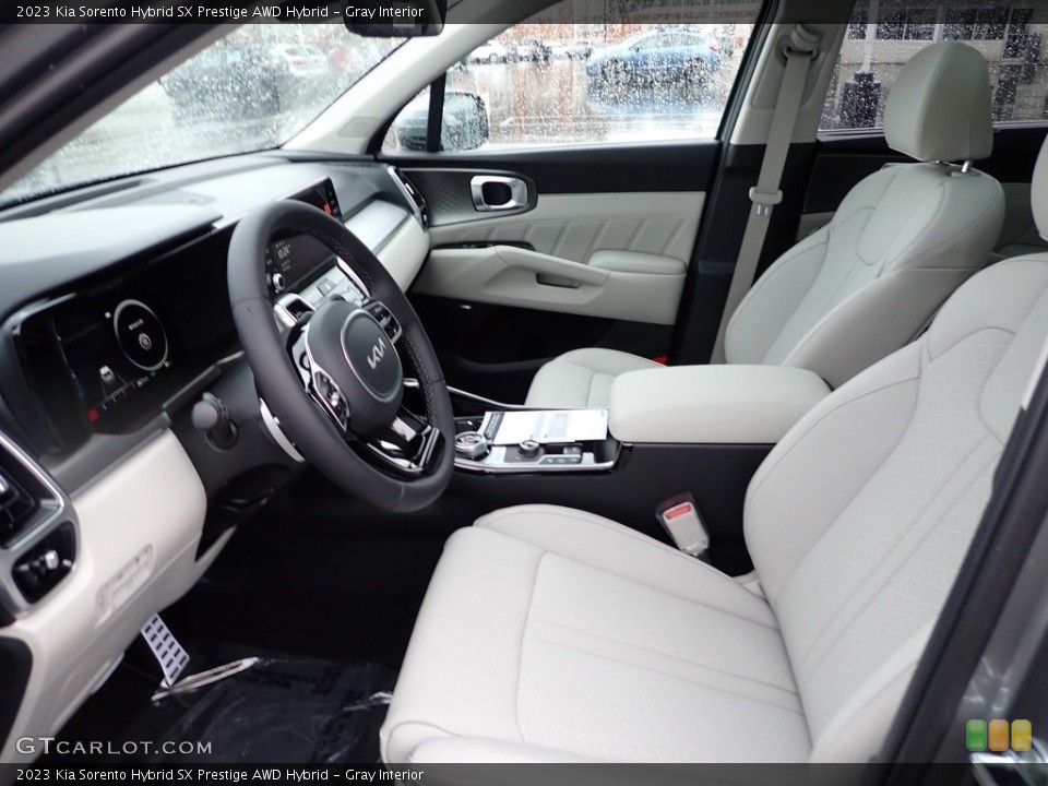 Gray Interior Photo for the 2023 Kia Sorento Hybrid SX Prestige AWD Hybrid #145244541