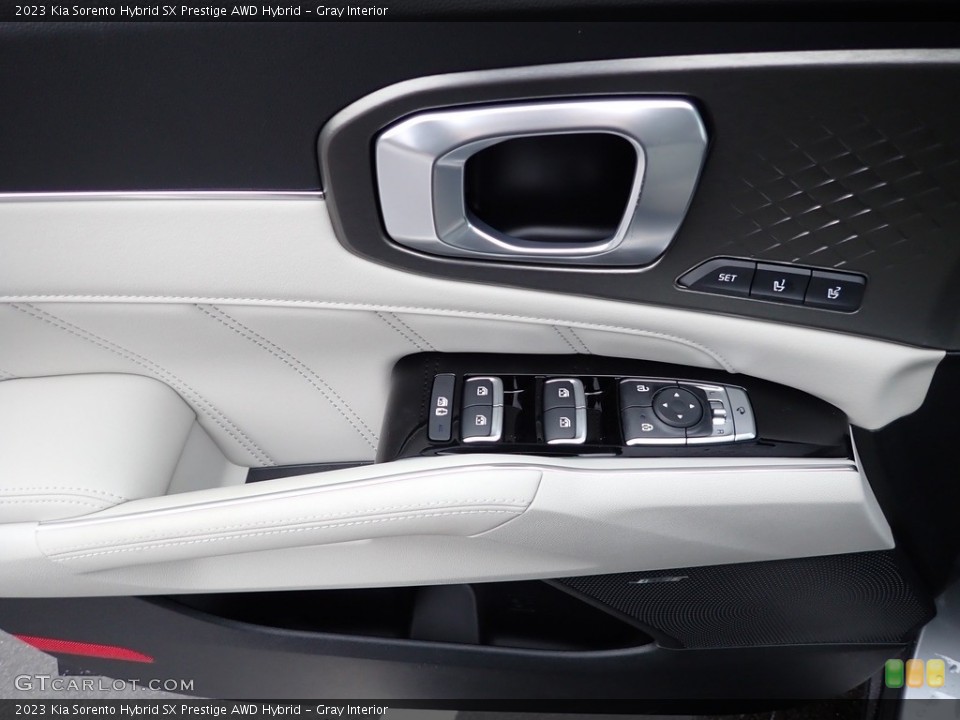 Gray Interior Door Panel for the 2023 Kia Sorento Hybrid SX Prestige AWD Hybrid #145244556