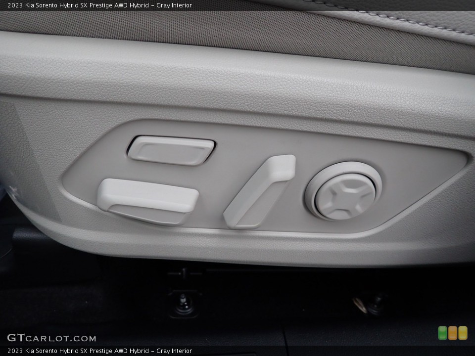 Gray Interior Controls for the 2023 Kia Sorento Hybrid SX Prestige AWD Hybrid #145244574