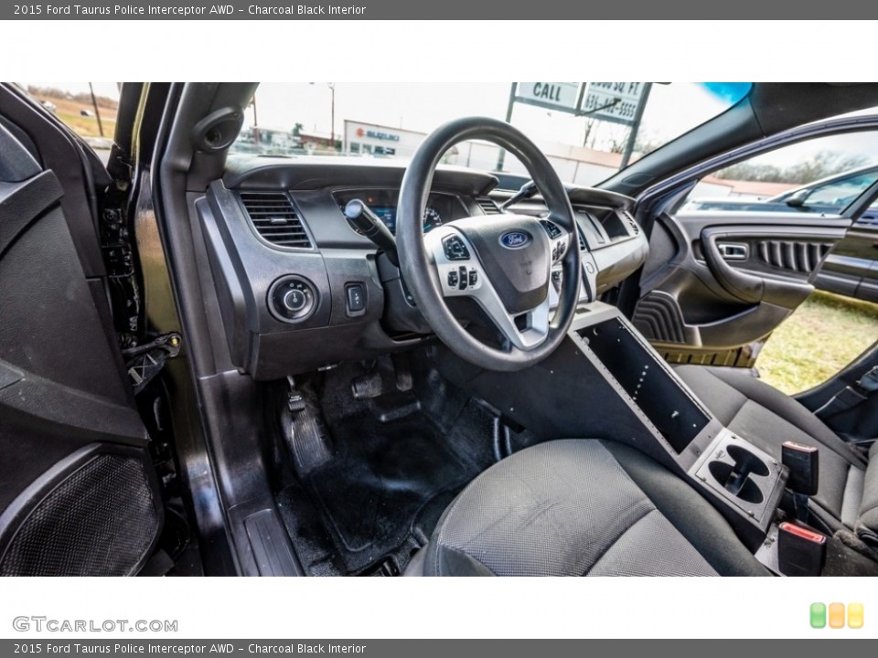 Charcoal Black Interior Dashboard for the 2015 Ford Taurus Police Interceptor AWD #145245024