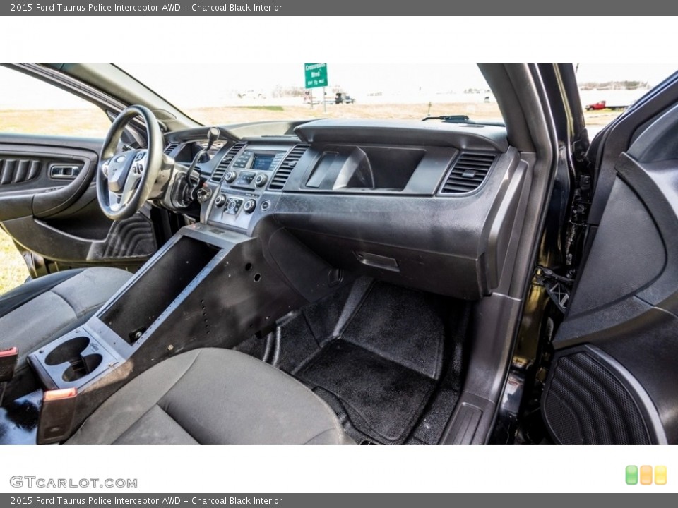Charcoal Black Interior Dashboard for the 2015 Ford Taurus Police Interceptor AWD #145245123