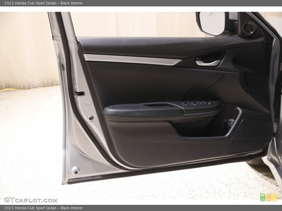 Black Interior Door Panel for the 2021 Honda Civic Sport Sedan #145245292
