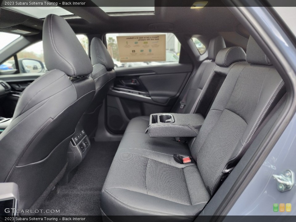 Black Interior Rear Seat for the 2023 Subaru Solterra Touring #145246146