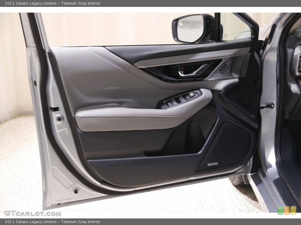 Titanium Gray Interior Door Panel for the 2021 Subaru Legacy Limited #145247355