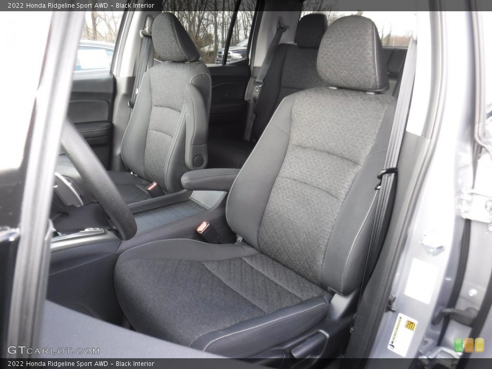 Black 2022 Honda Ridgeline Interiors