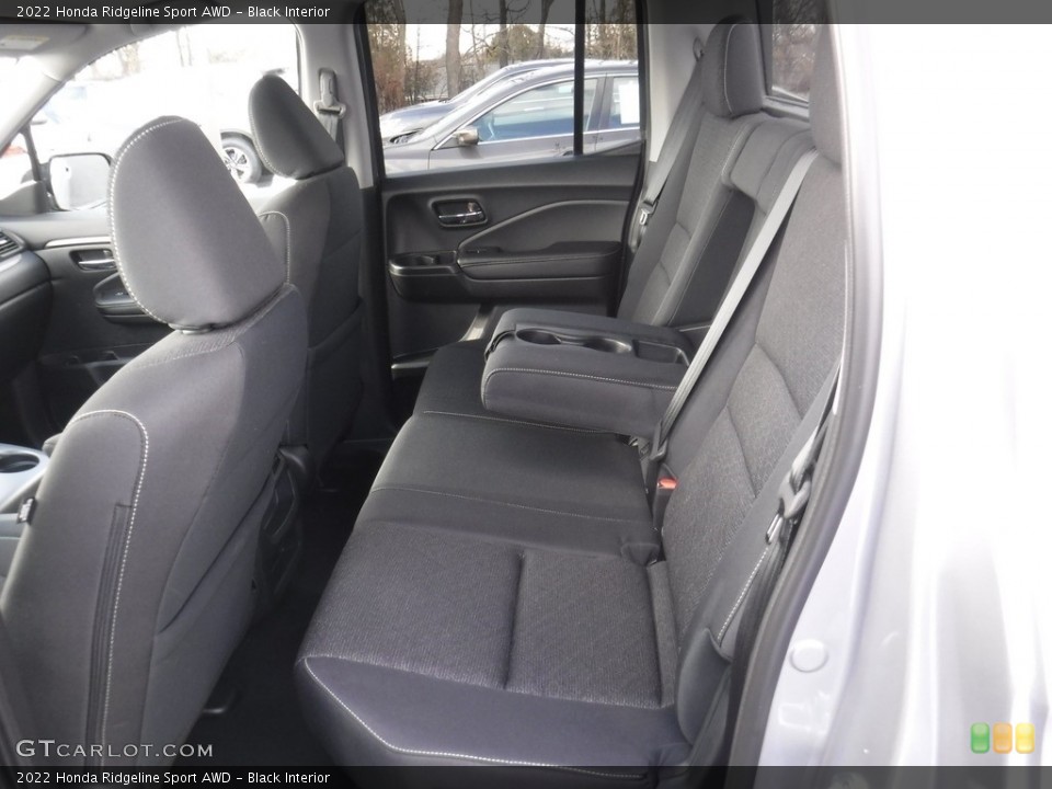 Black Interior Rear Seat for the 2022 Honda Ridgeline Sport AWD #145248543